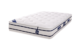 Connected spring mattresses